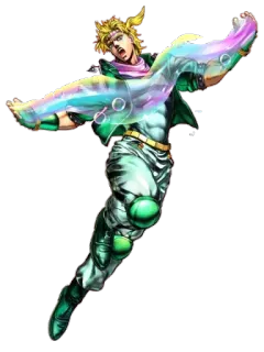 🌈 Dio Brando JoJo's Bizarre Adventure Дио, Брандо, JoJo's Bizarre Adventure, Аниме, Персонаж telegram sticker