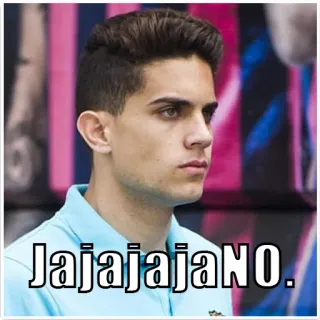 😒 JajajajajaNO. meme, funny, expression, jajaja, no telegram sticker