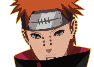 😒 Pain Naruto Anime, Naruto, Pain, Personagem, Mangá whatsapp sticker