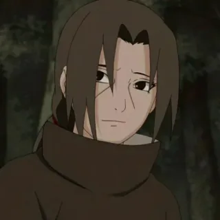 😕 Itachi Naruto anime, itachi, naruto, uchiha, manga, ninja, character whatsapp sticker