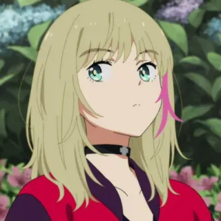 🍉 Anime, Ragazza, Personaggio, Ritratto telegram sticker
