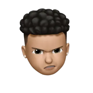 😁 Эмодзи, Лицо, Расстроен, Злой, Выражение whatsapp sticker