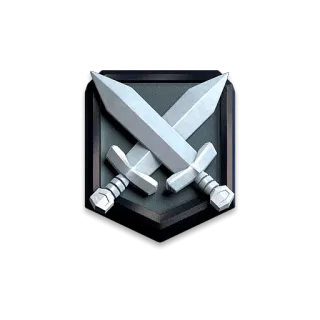 🔝 Épées, Épées croisées, Arme, Combat, Bataille, Symbole whatsapp sticker