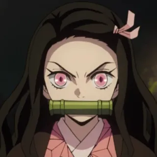 💗 Nezuko Kamado Demon Slayer Anime, Demon Slayer, Nezuko, Nezuko Kamado, Manga, Carino, Ragazza whatsapp sticker