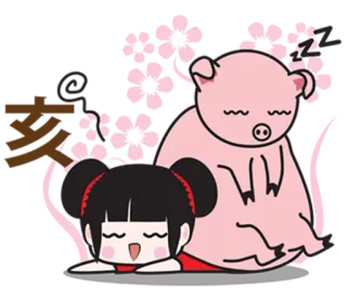 Chinese New Year @tikelku whatsapp stickers