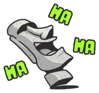 🐷 HA HA HA lachen, gelach, grappig, grap, humor, haha whatsapp sticker
