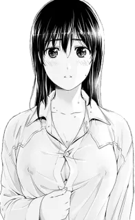 🥺 manga, anime, girl, character, illustration telegram sticker
