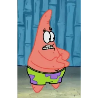 👍 Patrick Star SpongeBob SquarePants patryk rozgwiazda, spongebob, kreskówka, nickelodeon, rozgwiazda, postać telegram sticker