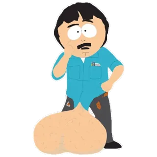 👀 Randy Marsh South Park randy marsh, south park, cartoon, character telegram sticker