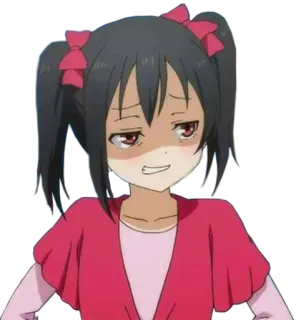 😏 Nico Yazawa Love Live! อนิเมะ, การ์ตูน, ผู้หญิง, ไอดอล, น่ารัก telegram sticker