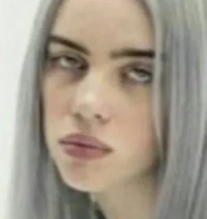 🤦‍♀ Billie Eilish บิลลี ไอลิช, นักร้อง, ป๊อป, คนดัง telegram sticker