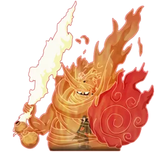 👺 Susanoo Naruto Anime, Demonio, Ninja, Monstruo, Guerrero, Samurái telegram sticker