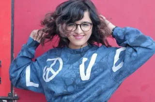 💞 LOVE love, peace, sweater, woman, eyeglasses, happiness telegram sticker