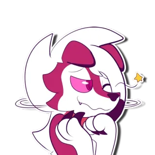 😼 chó, hoạt hình, động vật, dễ thương, nhãn dán, nhân vật telegram sticker