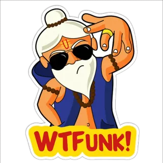Cool Baba telegram stickers