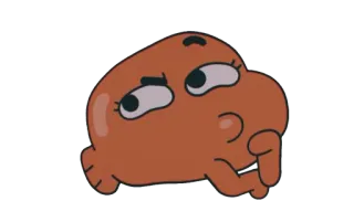 🤔 Gumball Watterson The Amazing World of Gumball Dessin animé, Drôle, Animation, Gumball, Watterson, Le Monde incroyable de Gumball telegram sticker