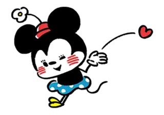 Mickey Mouse & Friends♪by Kanahei  @SeanChannel telegram stickers