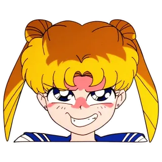 😈 Sailor Moon Anime, Sailor Moon, Personaggio, Cartone animato whatsapp sticker