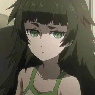 ⏱ Suzuha Amane Steins;Gate Anime, Garota, Cabelo verde, Suzuha, Steins;Gate, Personagem whatsapp sticker