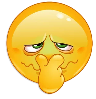 👺 Emoji, Nojo, Rosto, Expressão, Amarelo telegram sticker