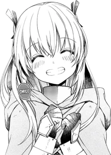 😁 SMILE улыбка, аниме, манга, милый, девушка, счастливый telegram sticker