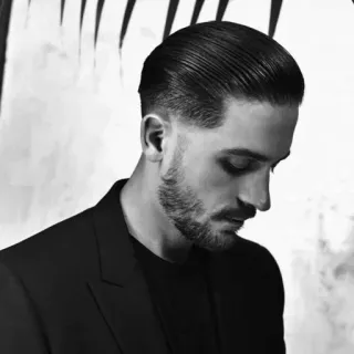 〰 Ritratto, Uomo, Bianco e nero, Barba, Acconciatura, Peli del viso telegram sticker