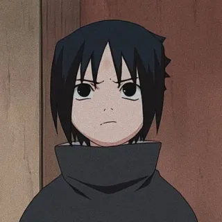 🀄️ Sasuke Uchiha Naruto Аниме, Манга, Саске, Учиха, Ниндзя telegram sticker