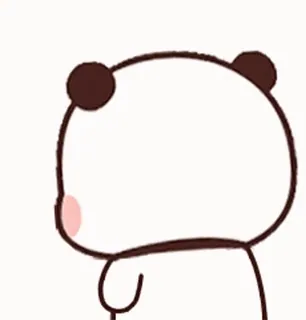 🎈 panda, niedlich, tier, cartoon, kawaii, bär, aufkleber telegram sticker