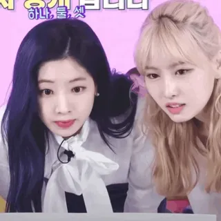 😳 하나, 둘, 셋 women, korean, group, team, look, together telegram sticker