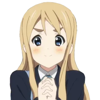 ☺️ anime, garota, fofa, personagem telegram sticker