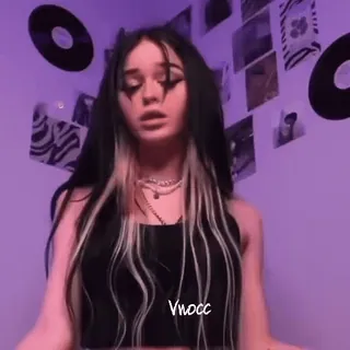 🔖 Vnocc donna, ragazza, teenager, ritratto, persona whatsapp sticker