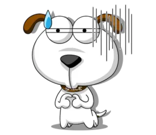 Smiling Dog @tikelku telegram stickers