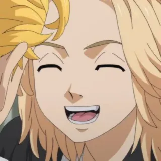 ⛓ anime, cartoon, smiling, happy, character telegram sticker