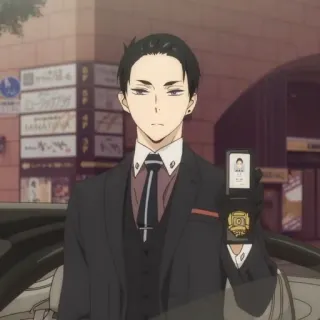 💰 Daisuke Kambe Fugou Keiji Balance: Unlimited Anime, Detektiv, Reich, Ernst, Ausweis, Geschäftsmann telegram sticker