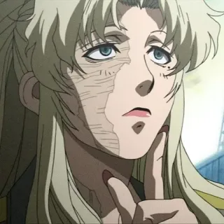 🤔 Balalaika Black Lagoon Anime, Narbe, Frau, Anführer, Gangster whatsapp sticker
