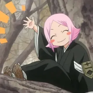 😊 Kotetsu Isane Bleach anime, kotetsu isane, bleach, character, pink hair telegram sticker