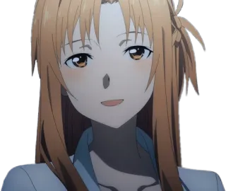 😄 Asuna Yuuki Sword Art Online Anime, Sword Art Online, Asuna, Asuna Yuuki whatsapp sticker