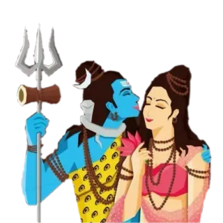 ✨ Shiva Hinduism, Shiva, Parvati, Indian Culture, Deity telegram sticker