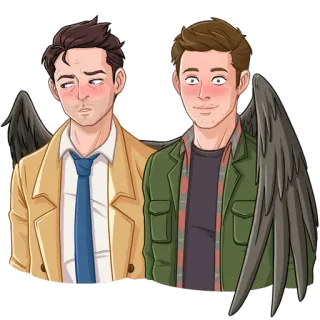 Фандомбатл от @stickers_vk telegram stickers