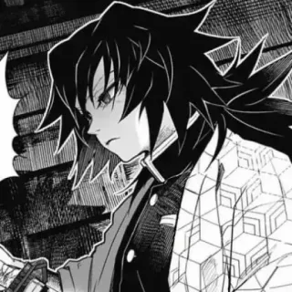 🌊 Giyu Tomioka Demon Slayer Anime, Manga, Demon Slayer, Giyu Tomioka telegram sticker
