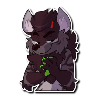 😈 Haida Aggretsuko telegram sticker