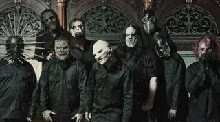 😍 группа, банда, маски, музыка, Slipknot telegram sticker