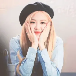 ✨ Rosé Kpop, Rosé, Blackpink, Cantora, Idol telegram sticker
