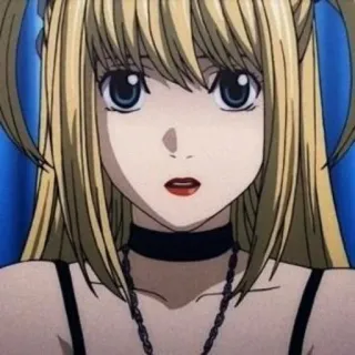 📓 Misa Amane Death Note Аниме, Манга, Death Note, Миса, Амане whatsapp sticker