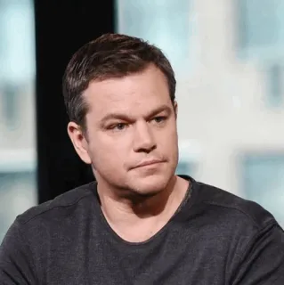 Matt Damon | @SameOldMistake 🥀 telegram stickers
