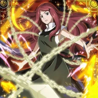 🥰 Kushina Uzumaki Naruto Аниме, Персонаж, Цепи, Кушина, Наруто telegram sticker