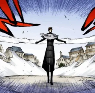 😎 Sosuke Aizen Bleach anime, manga, character, Aizen, villain telegram sticker