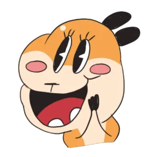 😄 Hoạt hình, Nhân vật, Dễ thương, Động vật, Hình minh họa telegram sticker
