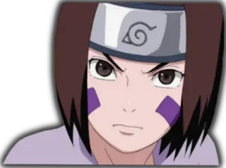😠 Rin Nohara Naruto Anime, Ninja, Kakashi, Tim, Naruto, Gadis telegram sticker