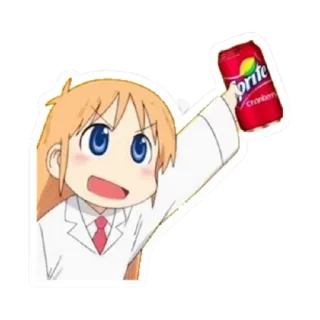 🍺 Cranberry Anime, Sprite, Soda, Bebida telegram sticker